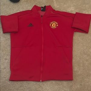 Adidas crewneck sweat jacket